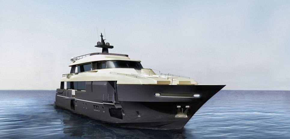 Aicon Navetta 110 Charter Yacht