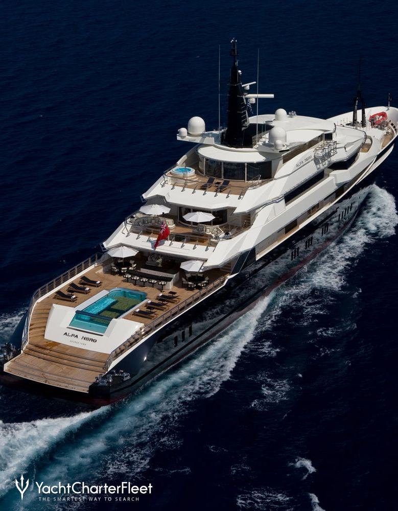 Alfa Nero Yacht Charter Price Oceanco Luxury Yacht Charter