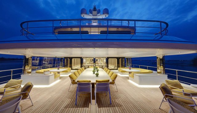 Aquarius Yacht Charter Price Feadship Luxury Yacht Charter