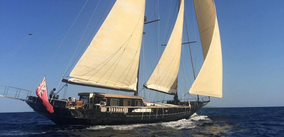 Black Wood Charter Yacht