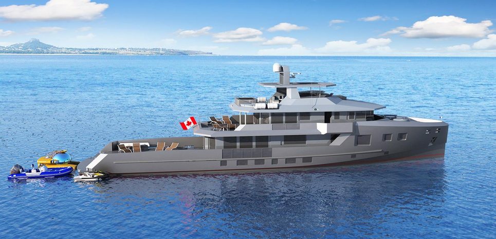 BRAY OCEAN ROVER 132 Charter Yacht