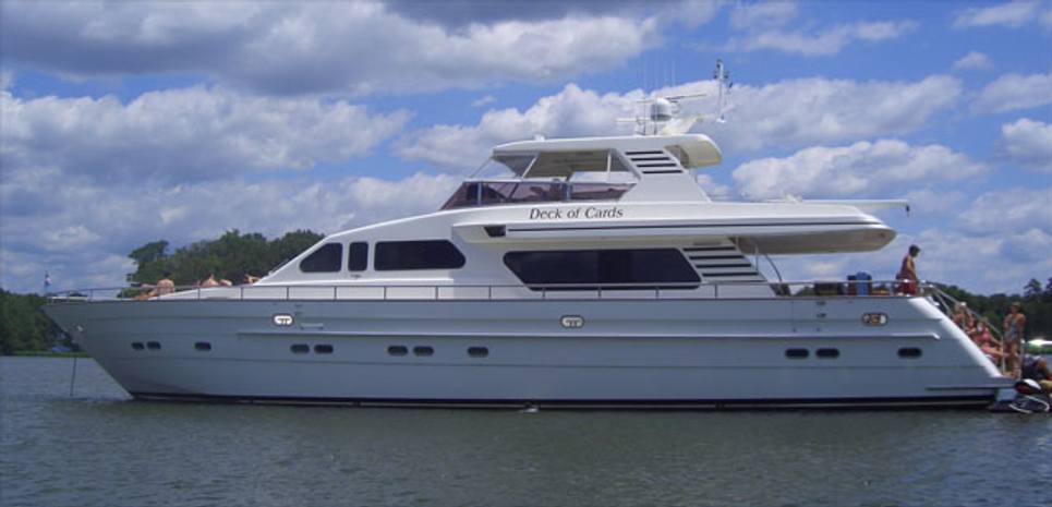 Deck of Cards Charter Yacht