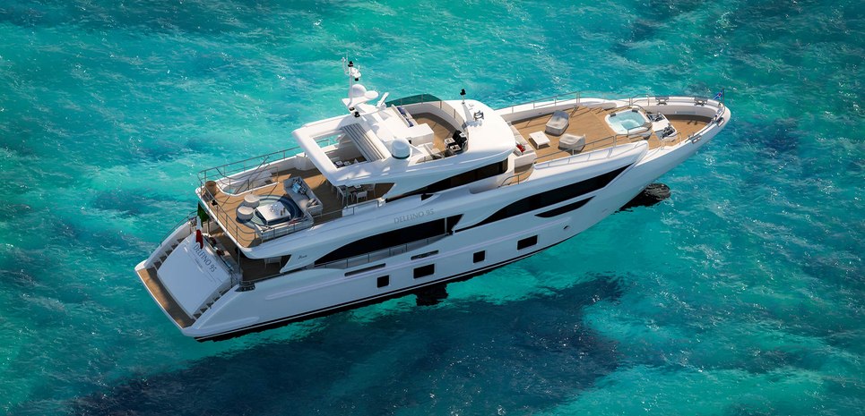 Delfino 95/ BD106 Charter Yacht