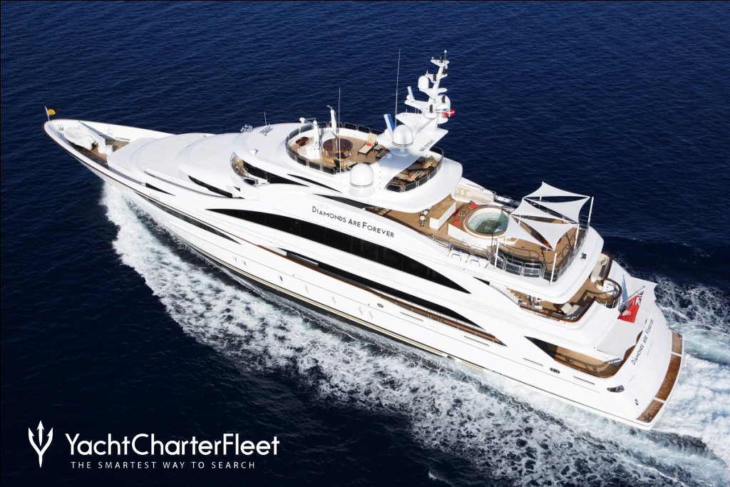 diamonds are forever yacht price