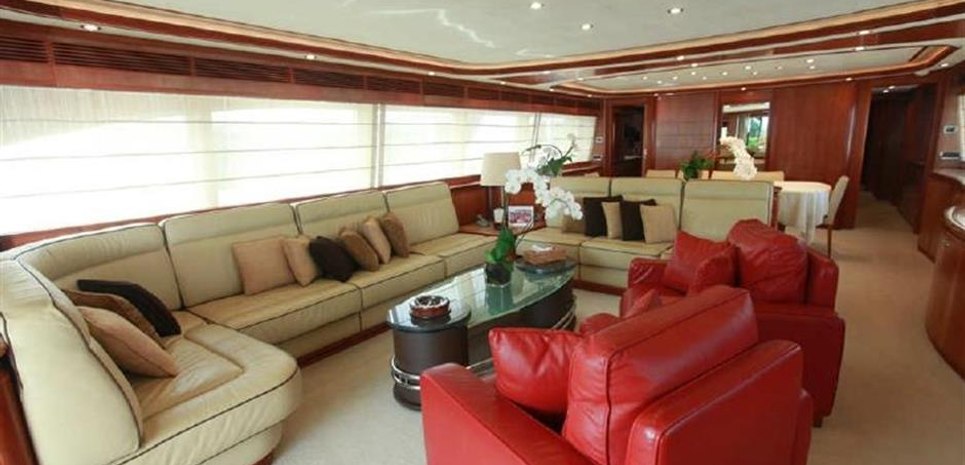 FERRETTI 112 Charter Yacht