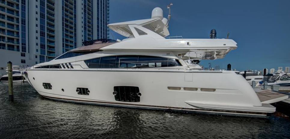 Ferretti 800 Charter Yacht