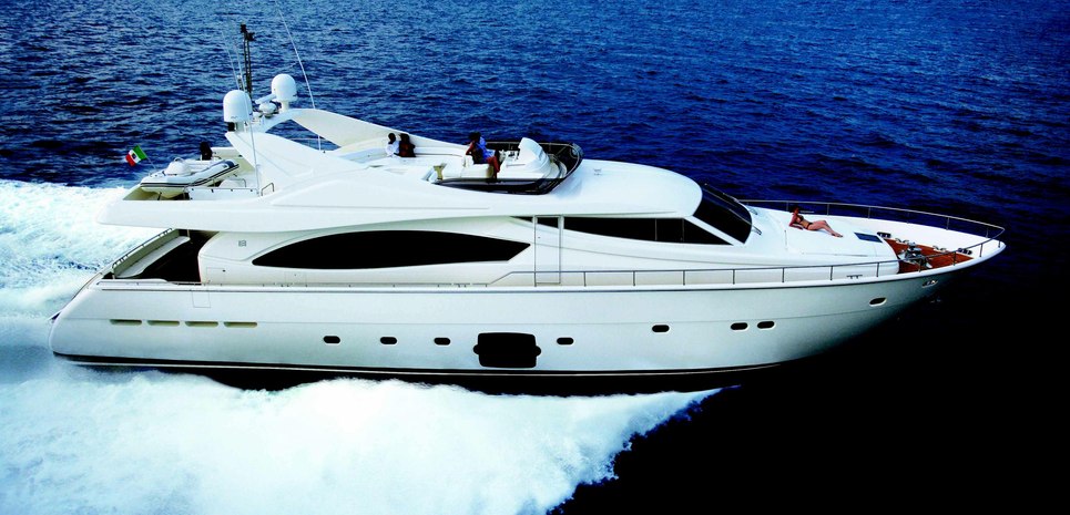 Ferretti 880/12 Charter Yacht