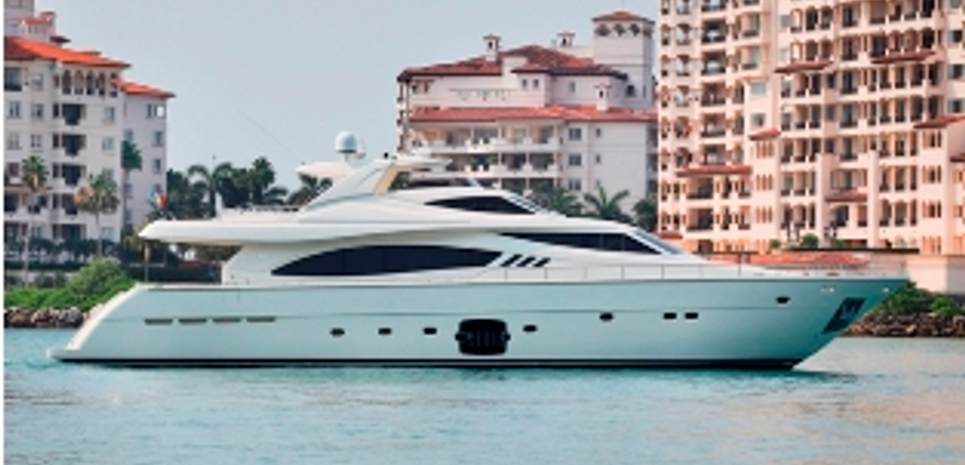 Ferretti 881 2012 Charter Yacht