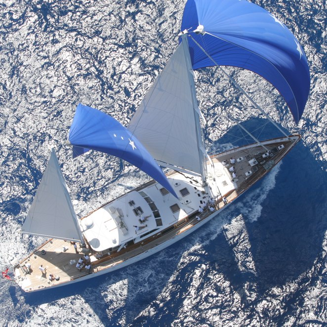 FREEDOM Yacht Photos - 37m Luxury Sail Yacht for Charter