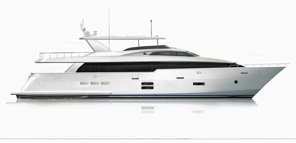 Hatteras 105RPH/ 02 Charter Yacht