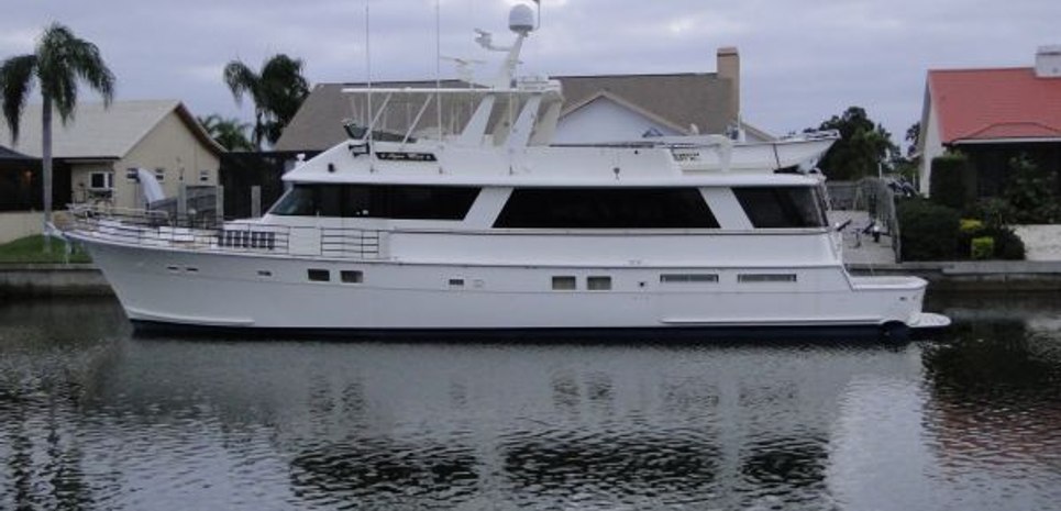 Hatteras 77 Charter Yacht