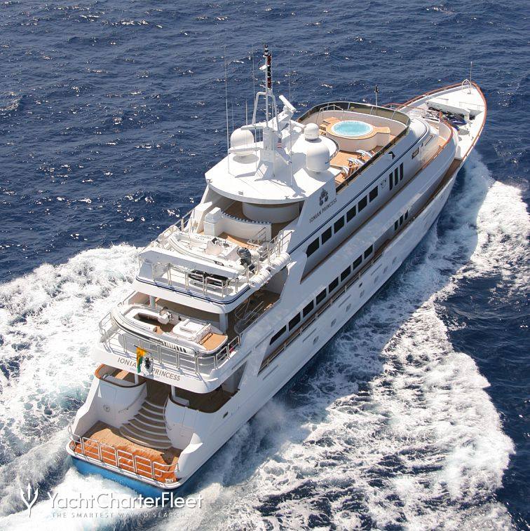 rent ionian princess yacht