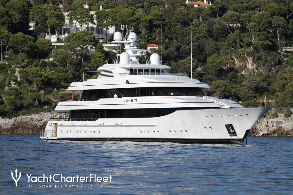 lady britt yacht charter