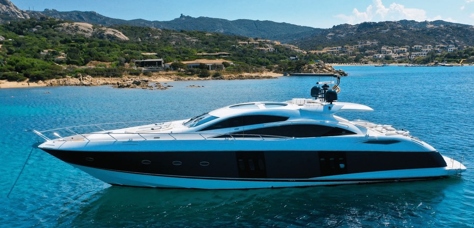 Light Blue Charter Yacht