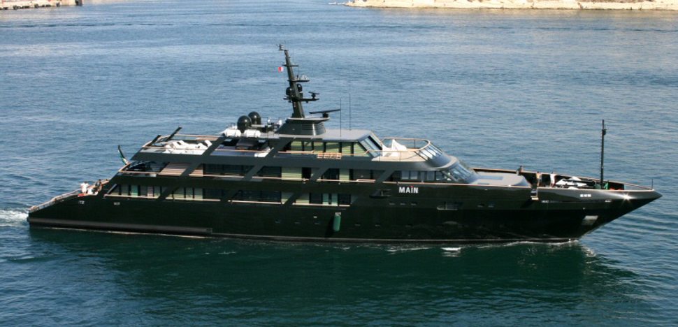Giorgio Armani's Yacht