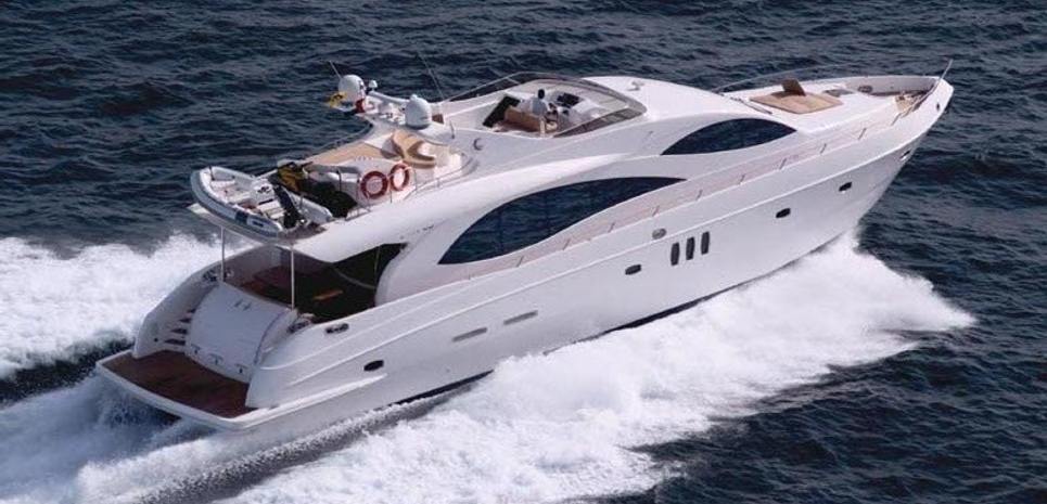Majesty 88 Charter Yacht