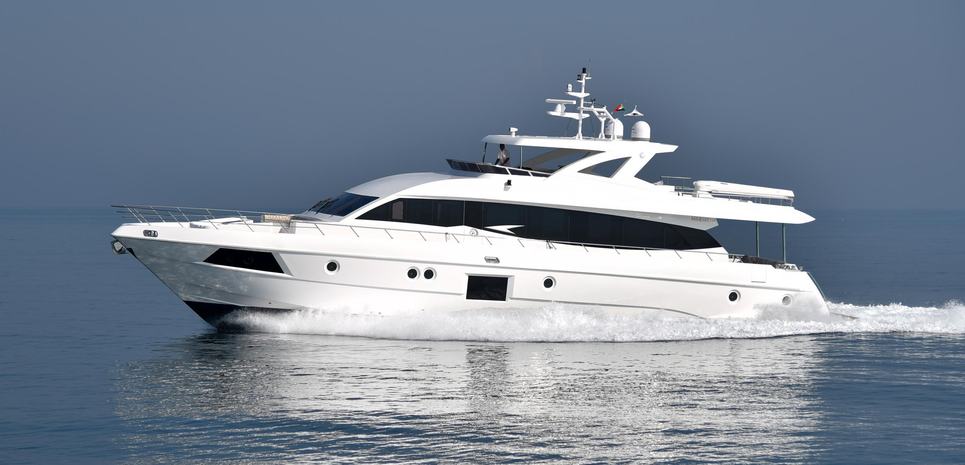 Majesty 90/01 Charter Yacht