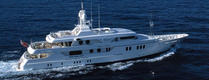 mercury yacht charter cost