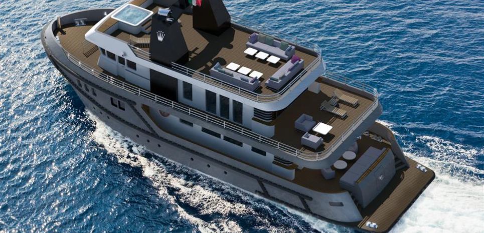 Ocean King 110 Charter Yacht