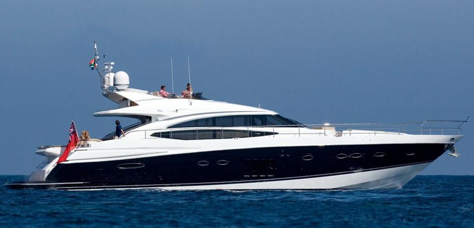 Princess V85 Charter Yacht