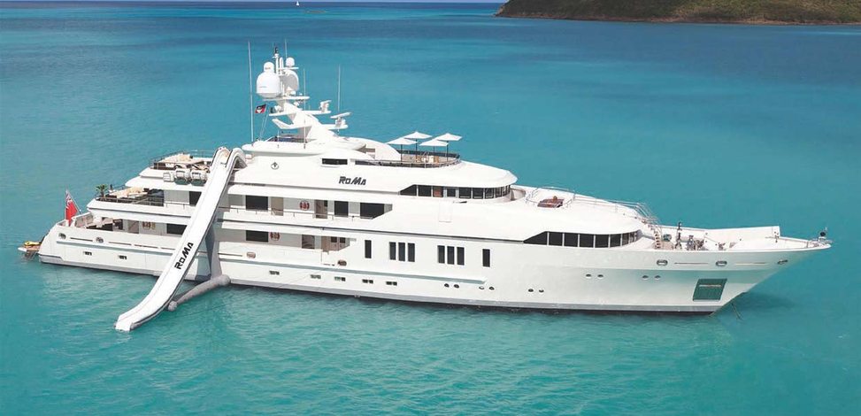 charter yacht roma