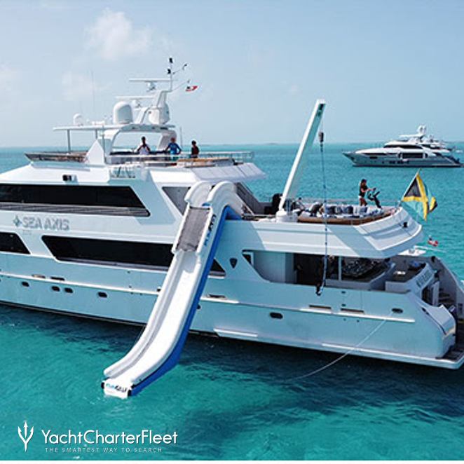SEA AXIS Yacht Photos - 38m Luxury Motor Yacht for Charter