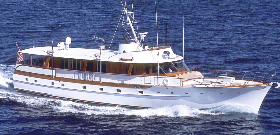 trumpy yachts for charter