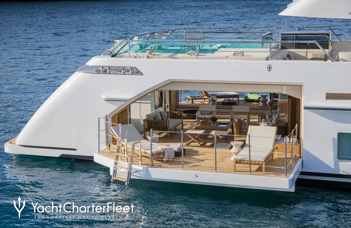 SEVEN SINS Yacht Charter Price - Sanlorenzo Luxury Yacht