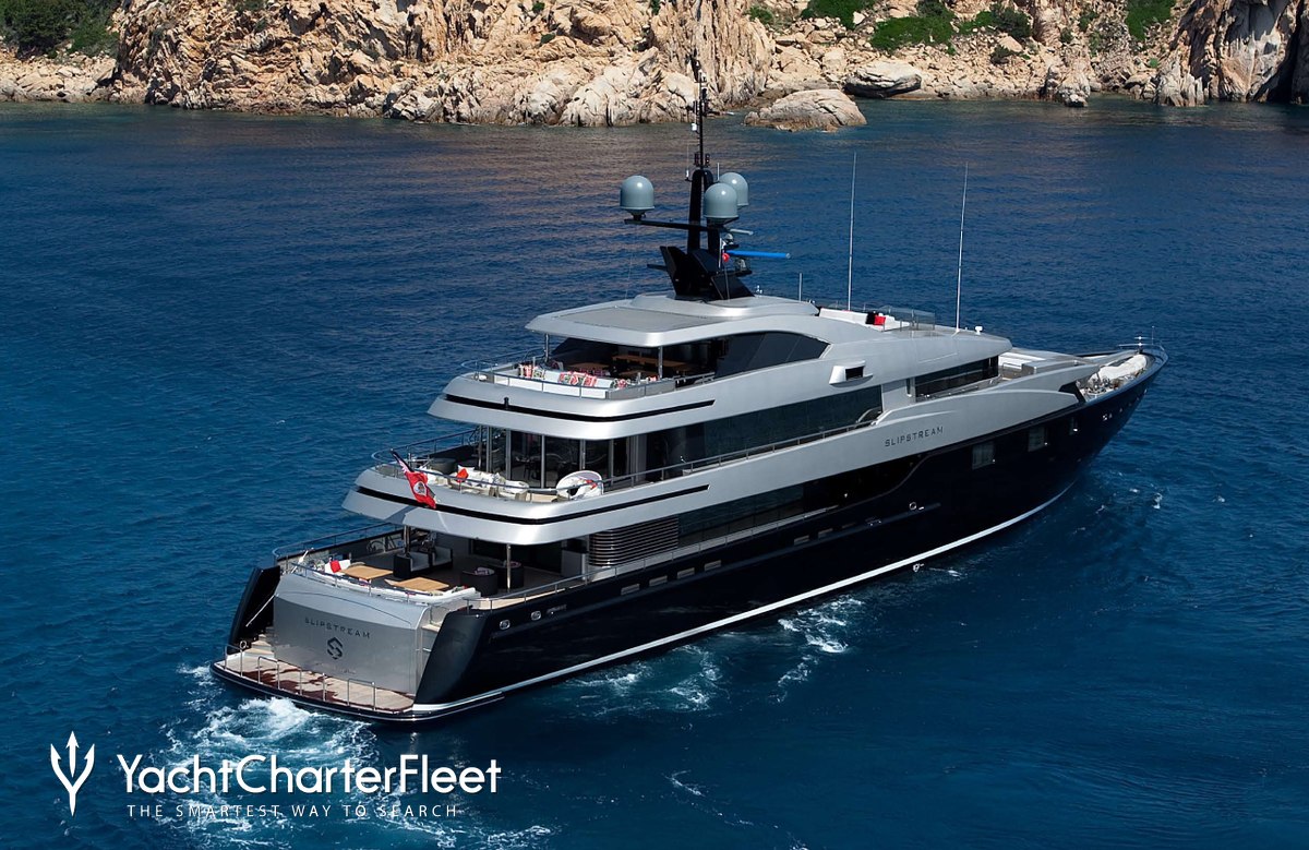 SLIPSTREAM Yacht Charter Price - CMN Yachts Luxury Yacht 