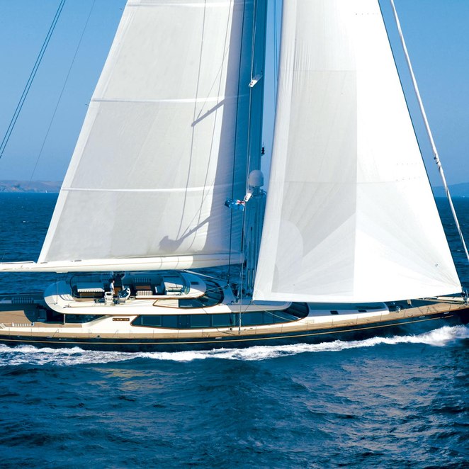 TIARA Yacht Photos - 54m Luxury Sail Yacht for Charter