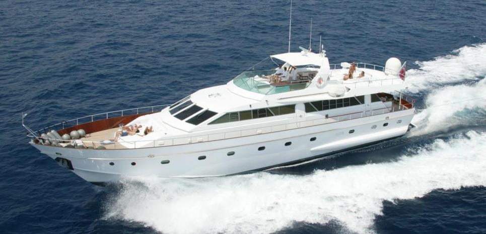 White Secret Charter Yacht