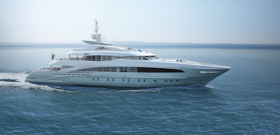 White Charter Yacht