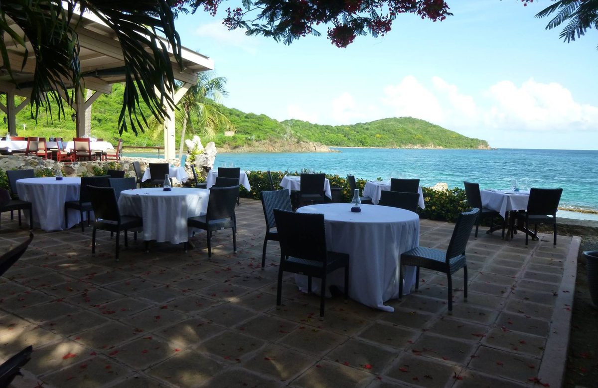 Oceana Restaurant and Bistro Restaurant, St Thomas | Yacht Charter ...