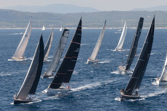 Racing at Les Voiles de Saint-Tropez