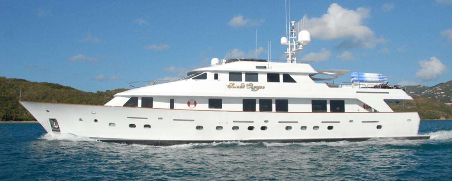 motor yacht cruising caribbean