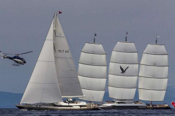 Maltese Falcon Yacht racing 2015