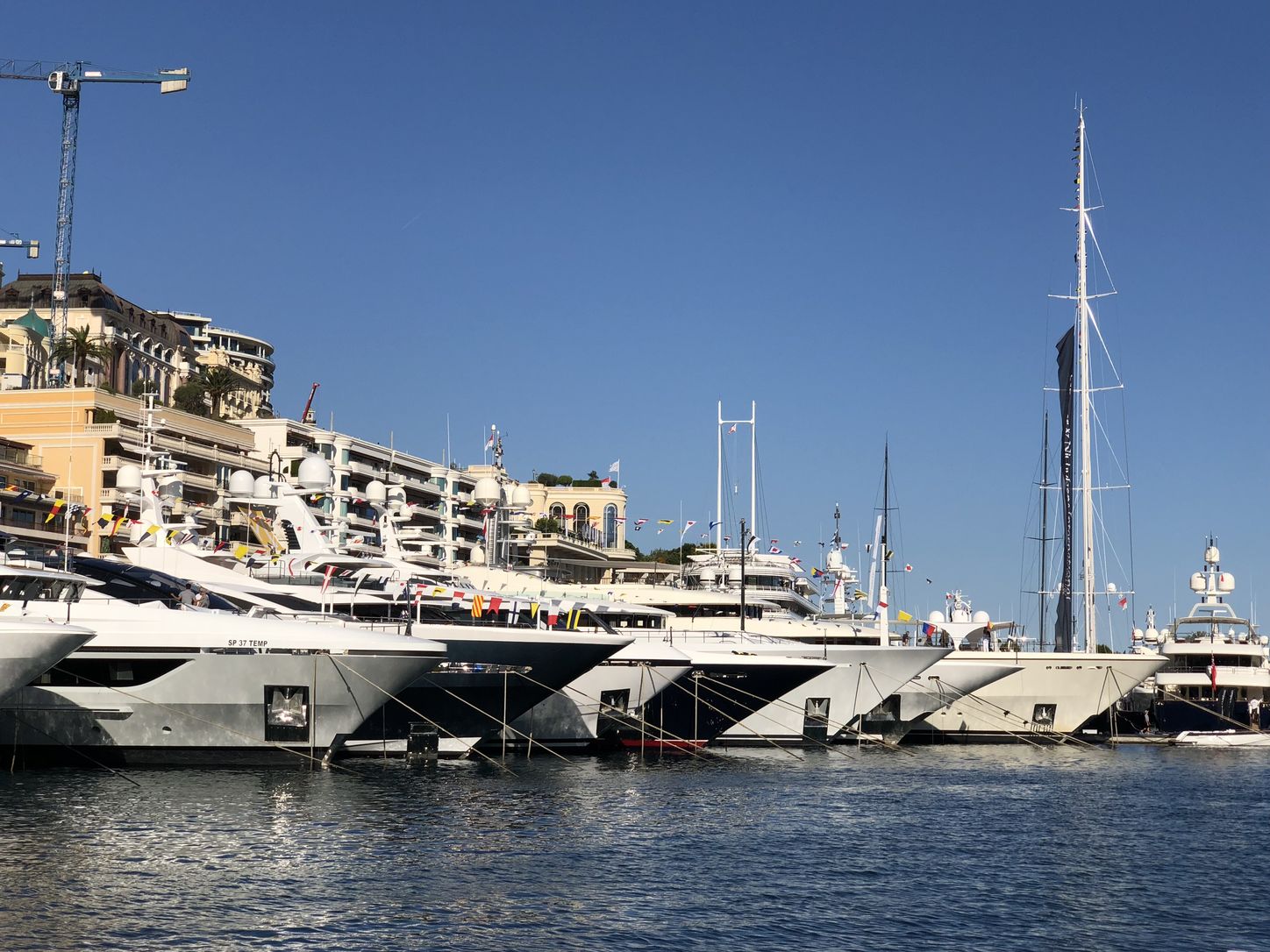 Live photos: Final preparations for the Monaco Yacht Show 2018 | Yacht ...