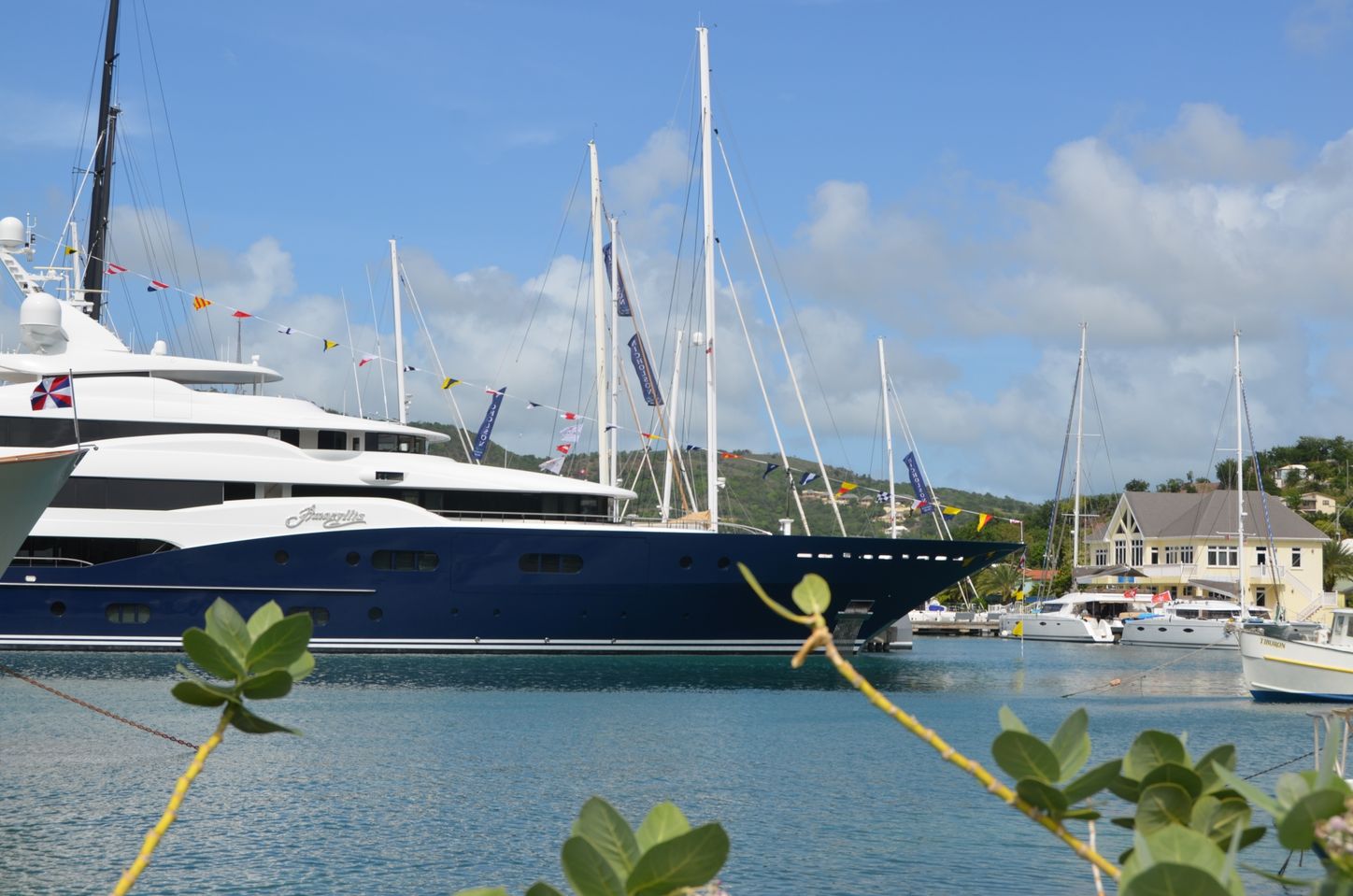Superyachts get ready for the Antigua Charter Yacht Show 2018 Yacht