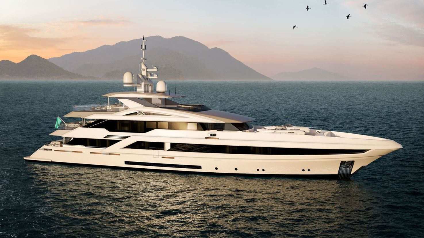 Superyacht ‘Project Tala’ ready for outfitting Yacht Charter Fleet