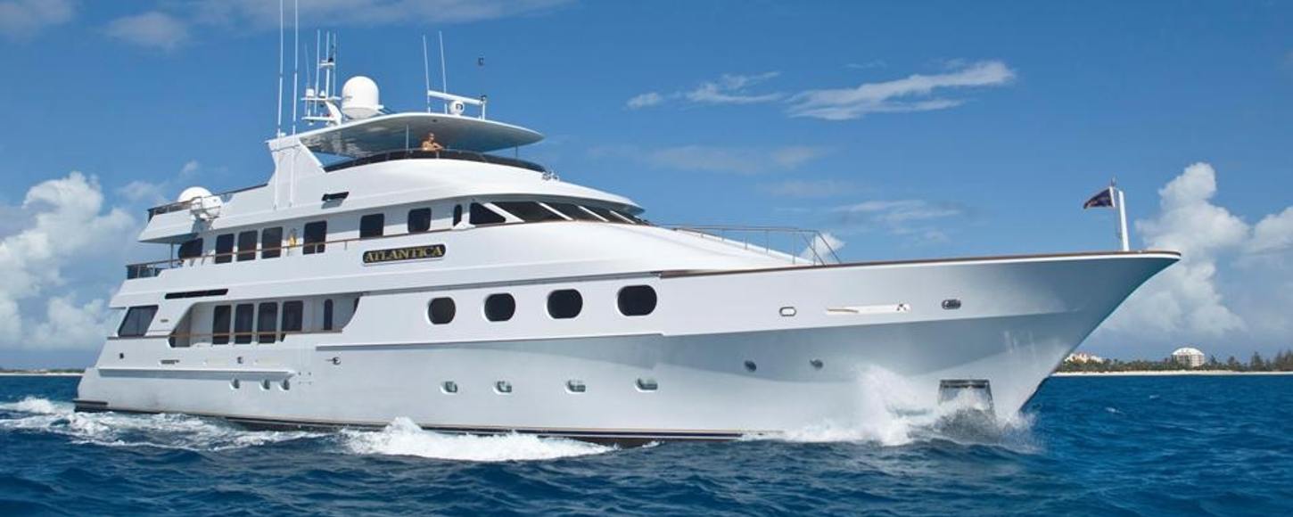 Luxury Yacht ATLANTICA Available in the Bahamas Yacht Charter Fleet