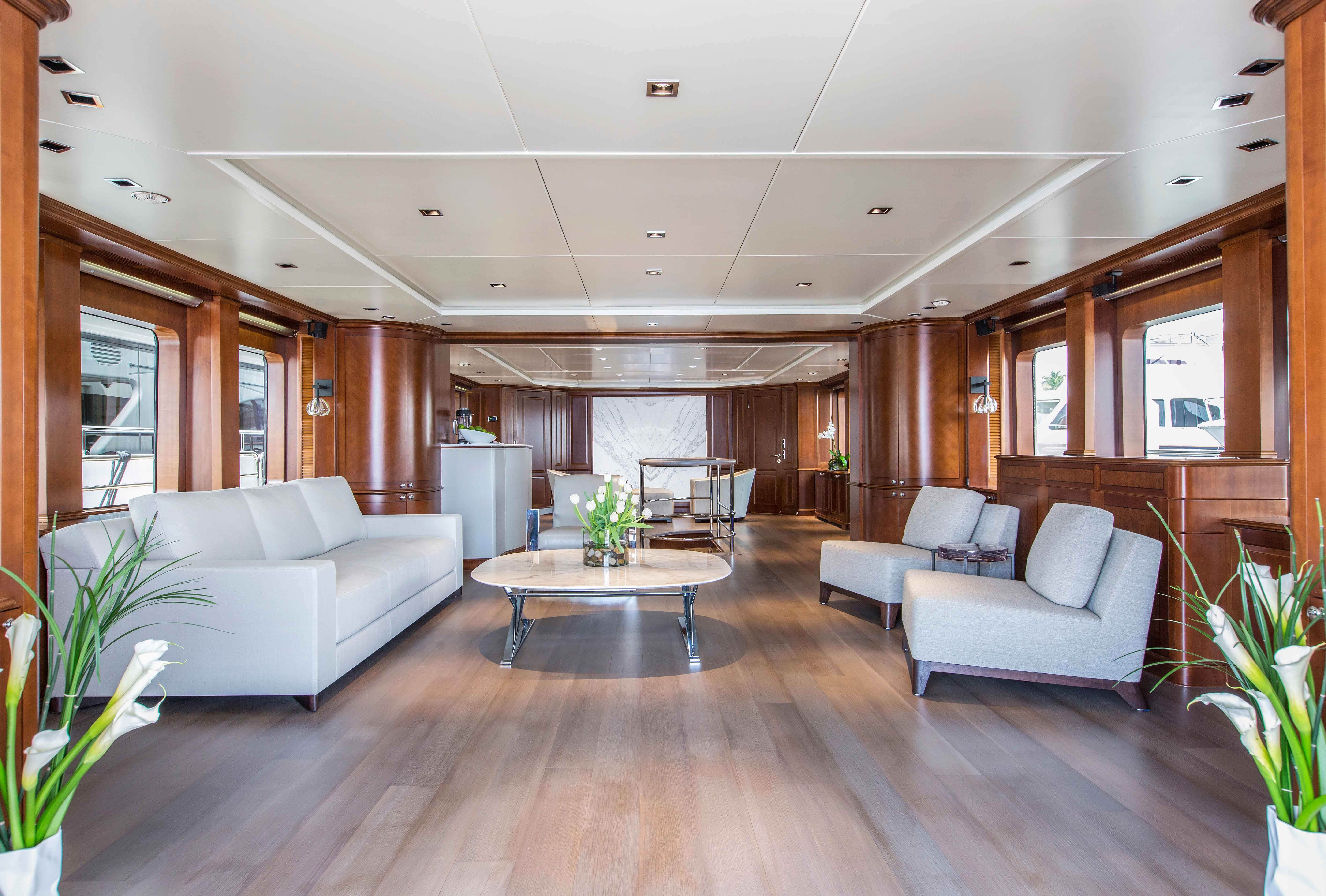 Benetti 140 Cargo inside