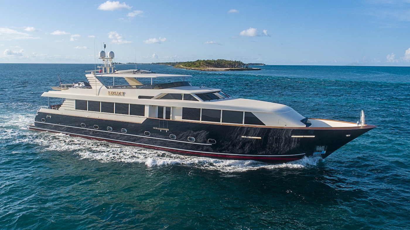 legacy motor yacht