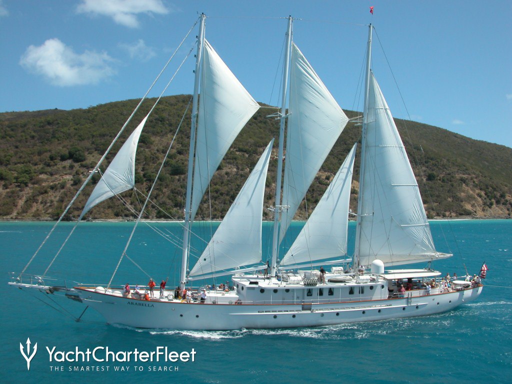 ARABELLA II Yacht Photos - 48m Luxury Sail Yacht for Charter