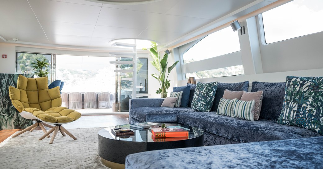 Blue jay yacht interiors