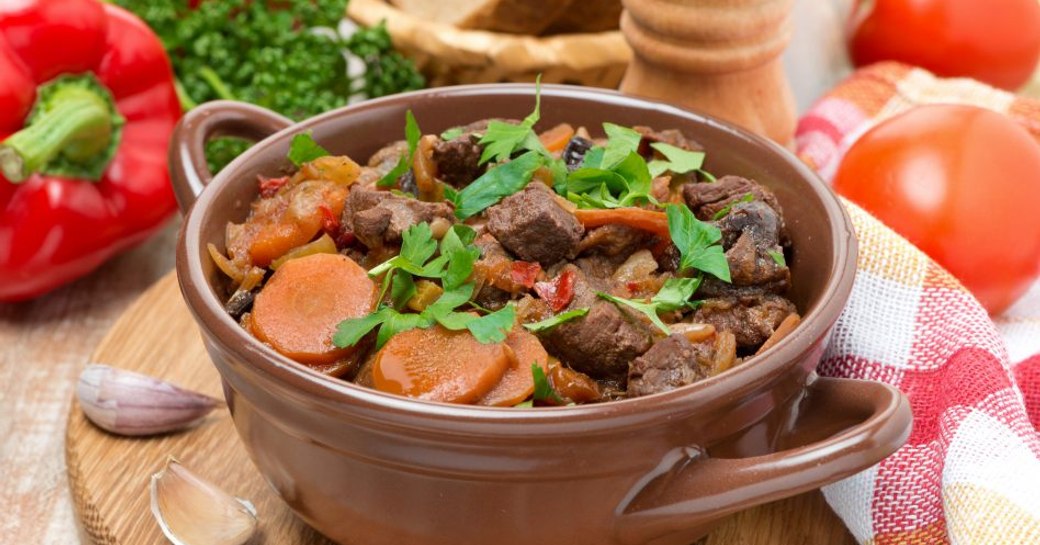 Daube provencale, a local dish served in the South of France