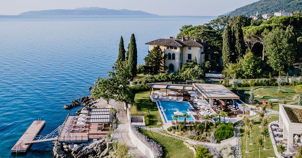 divine views at Michelin star restaurant in Croatia