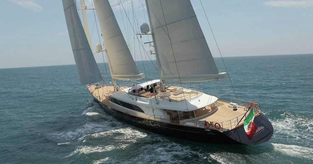 sailing yacht FIDELIS cruising on a yacht charter in the South Pacific 