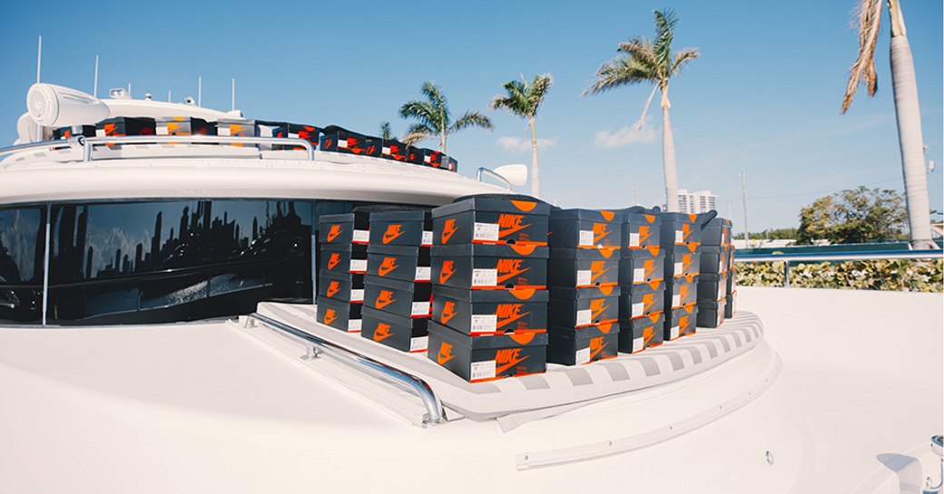 superyacht Julia Dorothy hosts Basel Vice pop-up in Miami