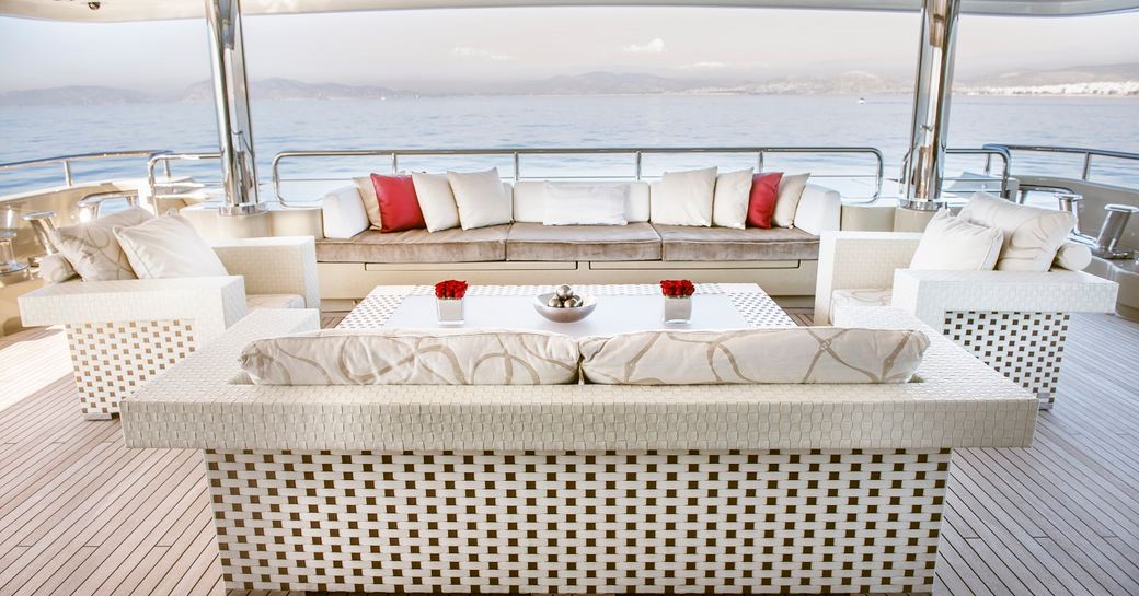 Exteriors onboard charter yacht ELENI