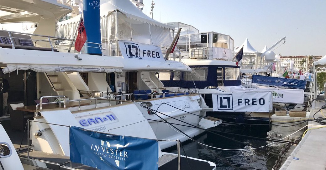 Charter yachts in Cannes for MIPIM